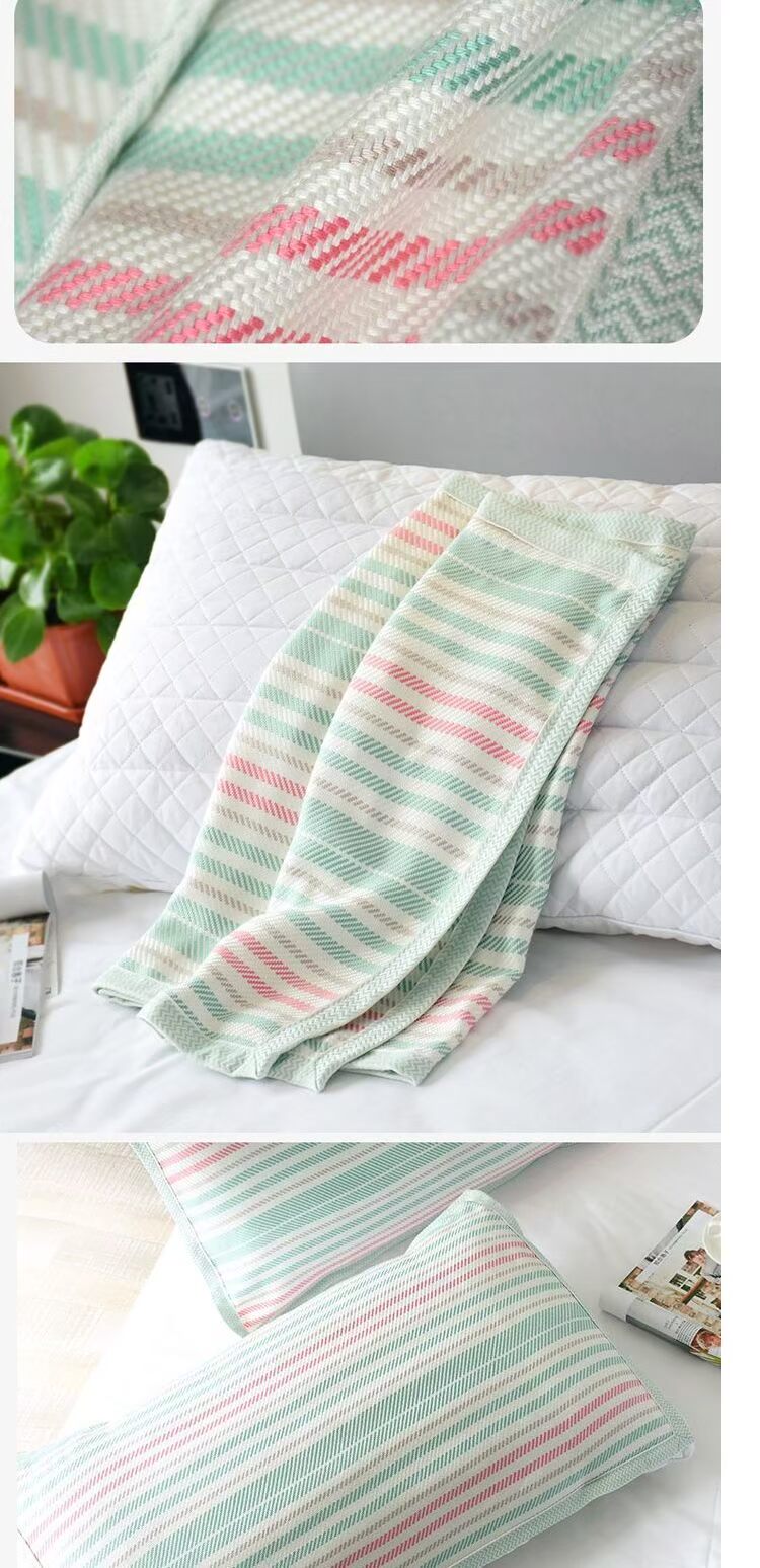 Kang Bebel sợi tre khăn miễn phí vận chuyển một cặp tình nhân lâu mùa hè châu Âu trẻ em mát mẻ gối khăn ngoài bông - Khăn gối khăn gối