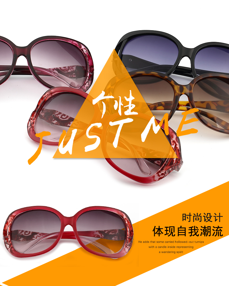 2018 new vòng màu sunglasses ladies khuôn mặt tròn Hàn Quốc phiên bản của retro mạng red star mô hình kính kính mát nữ triều