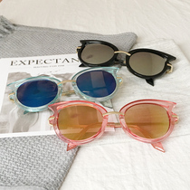 Round face tide retro elegant 2021 ladies sunglasses Korean version of new net red sun glasses star female personality glasses