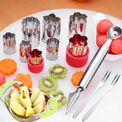 挖球器挖球勺子西瓜切水果神器模具抖音勺挖球