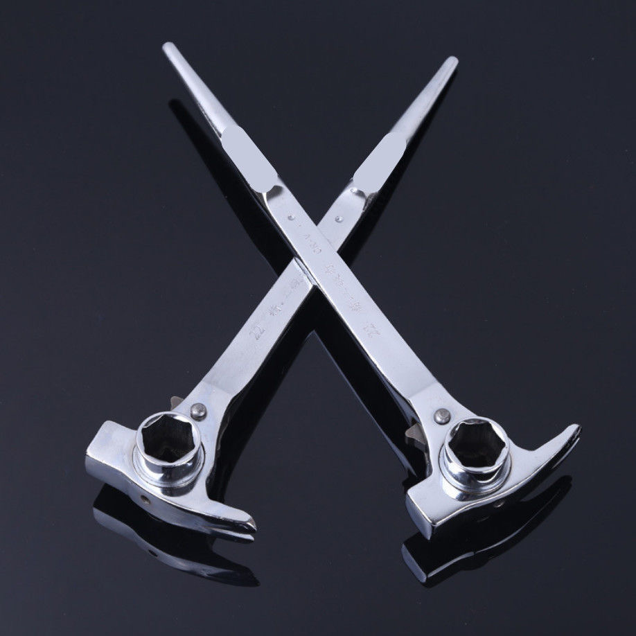 Pointed tail ratchet wrench fast wrench two-way sleeve fast automatic multi-functional shelf woodworking professional wrench