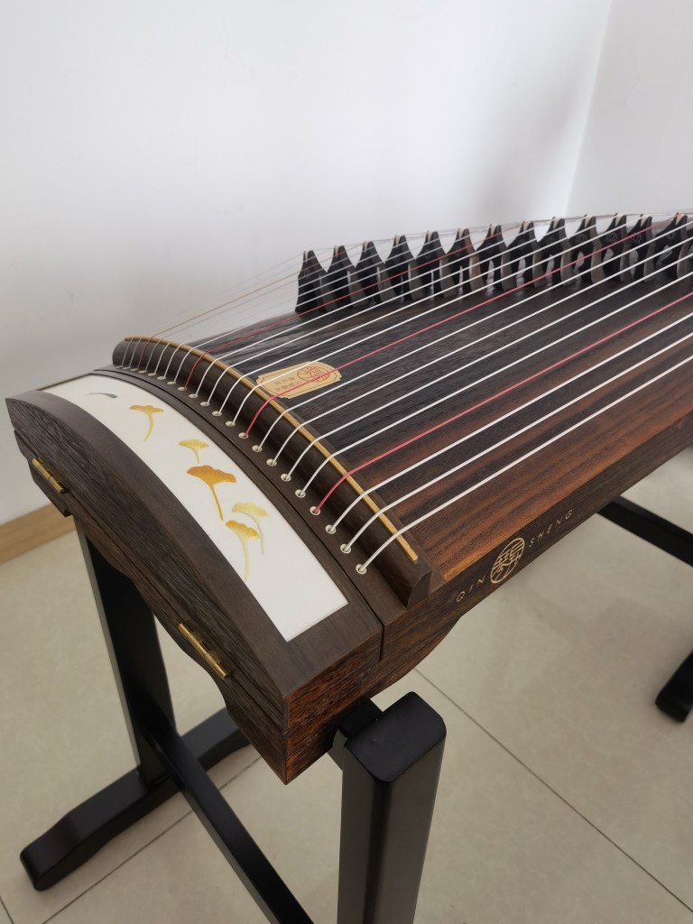 Qin Sheng Guzheng Autumn's Whirlpool 135 Handmade Embroidery Dig Zither Brand Full-Series Complete-Taobao
