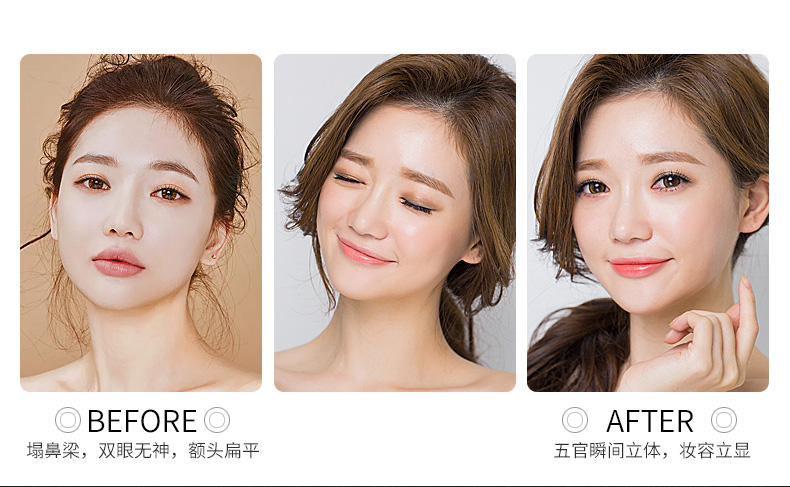 Silhouette ánh sáng cao công suất sửa chữa rod đúp head dual-sử dụng ánh sáng cao người mới bắt đầu không thấm nước bền tằm bút kem che khuyết điểm bút bóng bút nữ highlight 3ce