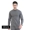 Áo len nam cách nhiệt Hengyuanxiang Qiuyi Qiuku mùa đông cộng với nhung tròn cổ áo len cotton nam - Phù hợp với nóng lên đồ bộ thể thao nam