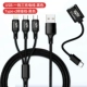 [Интерфейс типа C к USB] Black+[USB One-Drag Three Cable] Black