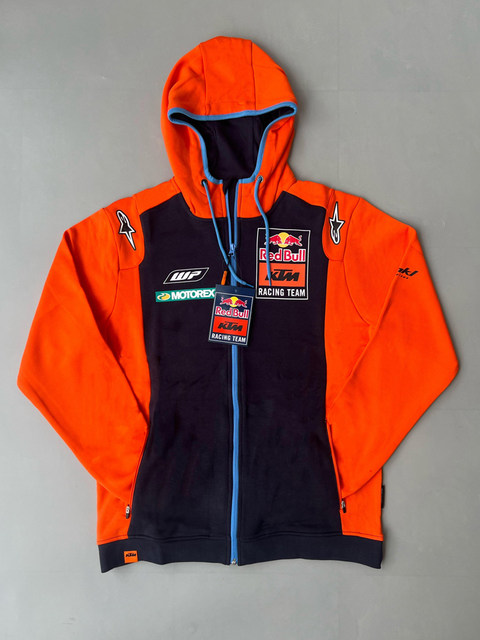 Suitable for Ktm Red Bull a Star Collaboration Cycling Jersey Motorcycle Factory Team Uniform Off-Road Hooded Jacket Motogp Unisex