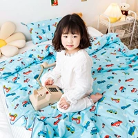 Синий автомобиль [двойное печать летнее одеяло] 19S