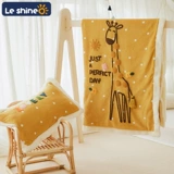 兰苼 Детский зимний пододеяльник для кроватки, утепленный комплект для детского сада, постельные принадлежности, 3 предмета