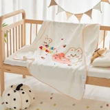 Хлопковое детское марлевое одеяло, летнее банное полотенце для новорожденных