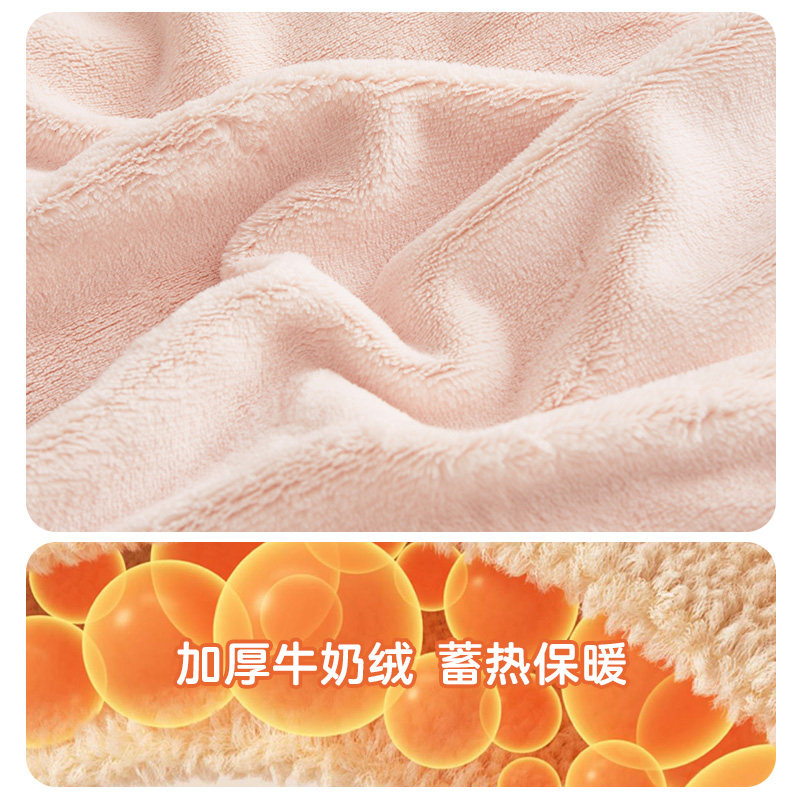 🌟冬日暖宝宝必备!兰苼儿童牛奶绒被子六件套,让宝贝温暖无忧💖-婴童床品套件-淘宝好物网