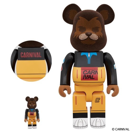 carnival bearbrick