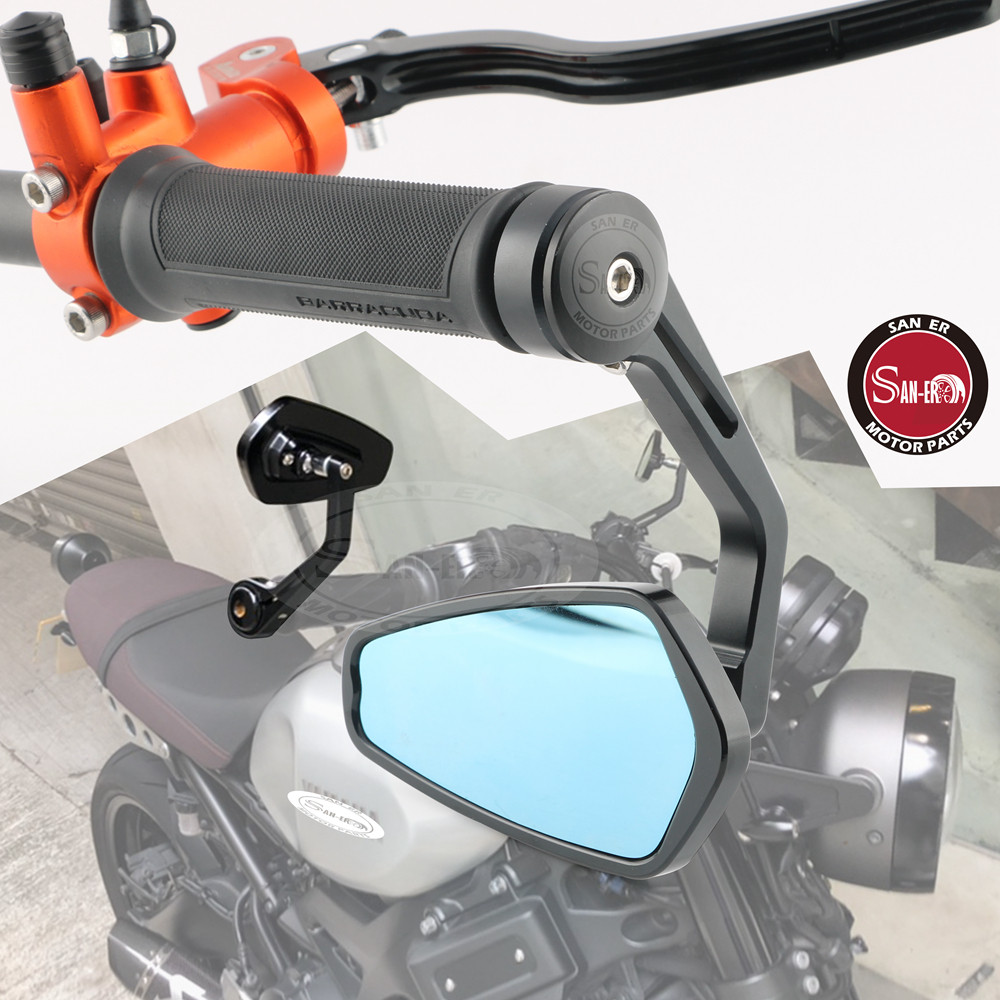 Applicable Mountain leaf XSR900 XSR700 retrofitted rear mirror with new handlebar mirror rear-view mirror