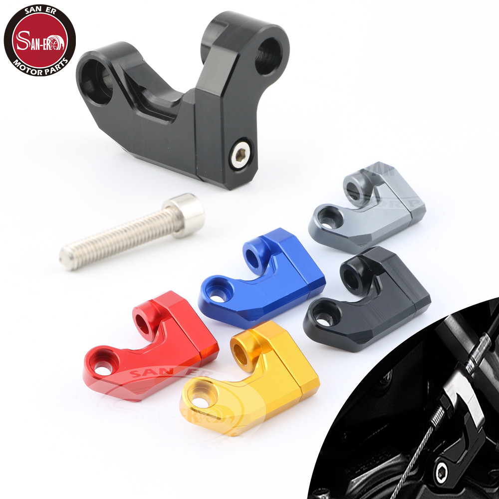 Applicable Honda CB 650F locomotive wire clamp retrofit accessories CNC aluminium alloy clutch brake wire clamp CB650F