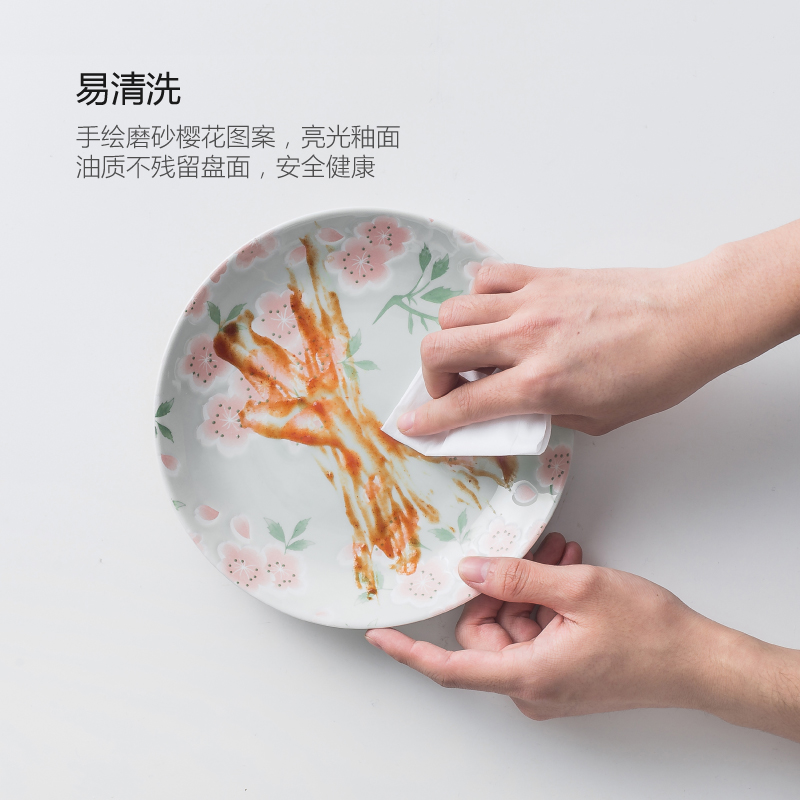 Japanese ceramics tableware suit dishes home eat rice bowl bowl contracted creative jobs bowls composite plate