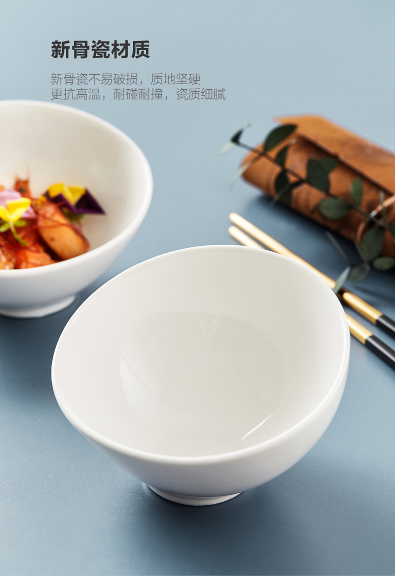 The Nordic ins creative web celebrity tableware pure white ceramic bowl pudding bowl of a single small dessert bowl of fruit bowl