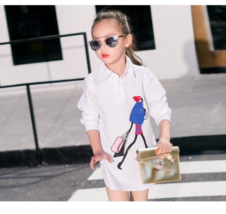 Chemise fille à manche longue - Ref 2088822 Image 21