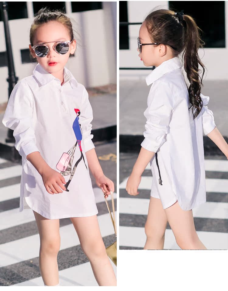 Chemise fille à manche longue - Ref 2088822 Image 20