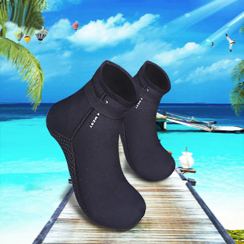 3mm cold-proof warm and thick diving anti-coral non-slip wear-resistant webbed socks snorkeling socks men and women adult equipment