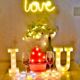 День Святого Валентина Западный ресторан романтический сюрприз Сюрприз Смень свет на день рождения исповедание