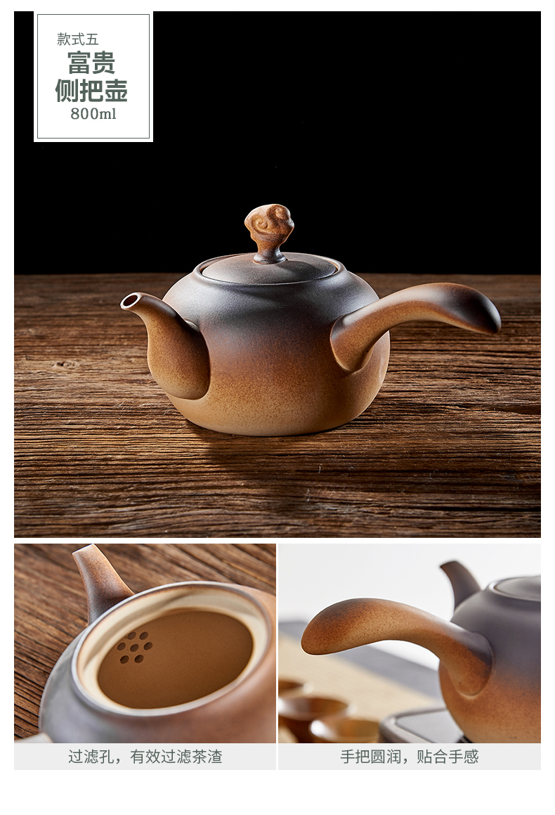 Home tea ceramic electric TaoLu flame'm earthen POTS girder kettle pot to boil tea, large capacity large restoring ancient ways