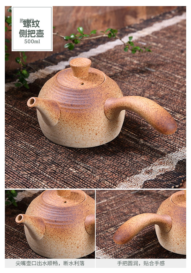 Home tea ceramic electric TaoLu flame'm earthen POTS girder kettle pot to boil tea, large capacity large restoring ancient ways