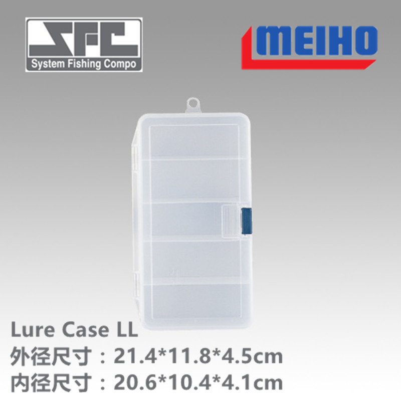 MEIHO Minbang accessories box F (L-F) CLEAR composite bright sheet containing box can put small mino pencil