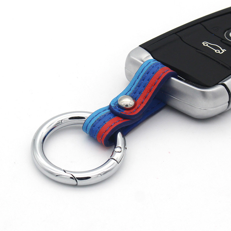Suitable for Car Waist Hanging Keychains for Bmw, Mercedes-Benz, Volkswagen, Audi, Honda, Creative Key Rings, Leather Buckles, Unisex Keychains