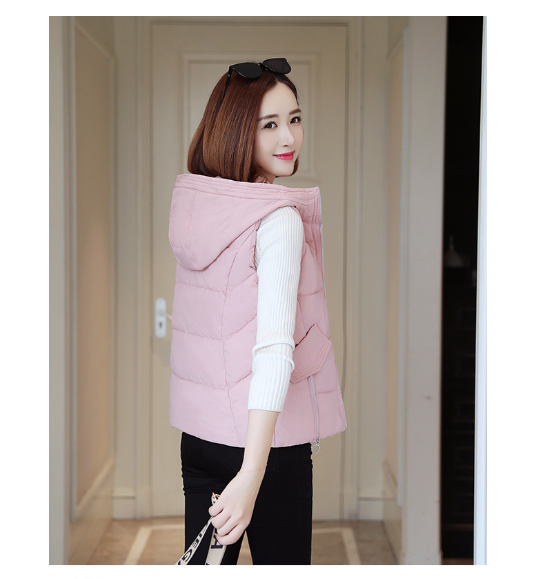 Áo vest nữ mùa thu đông mới, phiên bản ngắn của Hàn Quốc quần áo nữ