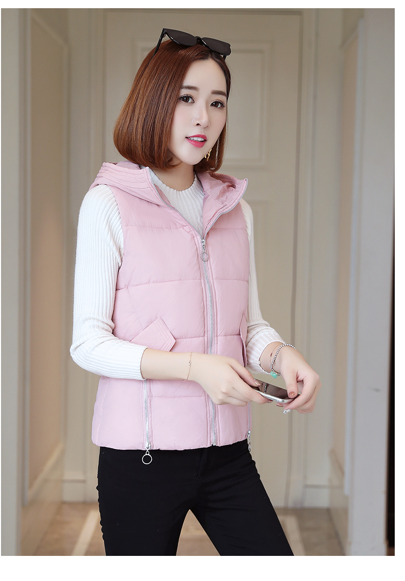 Áo vest nữ mùa thu đông mới, phiên bản ngắn của Hàn Quốc quần áo nữ