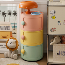Storage cabinet locker Home Baby snacks Multi-functional Baby Locker Multilayer Living Room Debris plastic Children