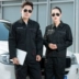 FAW Cửa hàng Audi 4S áo dài tay phù hợp với quần áo nam dài tay hai lớp sửa chữa làm đẹp sau khi bán quần áo làm việc tùy chỉnh đồ bộ đẹp Bộ đồ