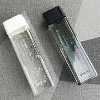 Основанная пластиковая сеть красная вода -чашка для женской бутылки с водой мужчина портативная простая 2023 Новое высокое значение чашки лета лето