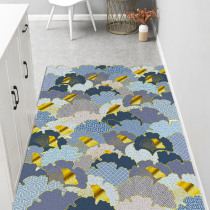 Door mat Into the door into the door can be cut pvc wire ring dust removal mat non-slip household carpet foyer mat