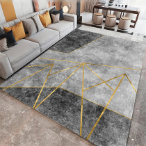 Black White Grey Light Extravagant Living Room Carpet Tea Table Mat Brief Modern Bedroom Bedside Mat Bedside Mat Home Easy To Handle