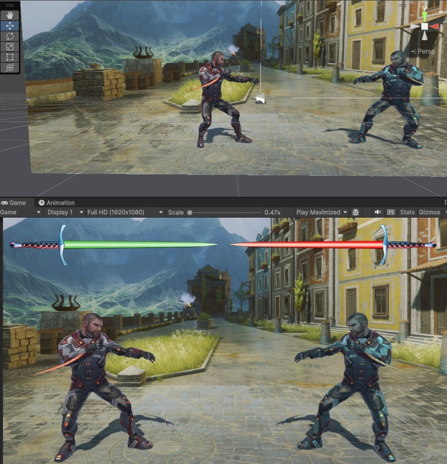 格斗游戏demo源码和美术素材-成都宝兰