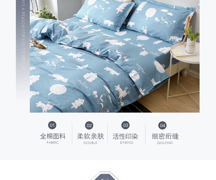 Trẻ em Baby-thực hiện một mảnh bông chăn 1.2 1.5 150x200 đơn nam ký túc xá tùy chỉnh - Quilt Covers