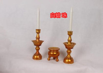 Drama props film and television stage Candlestick wax platform opera Peking opera stage supplies candle incense burner candlestick