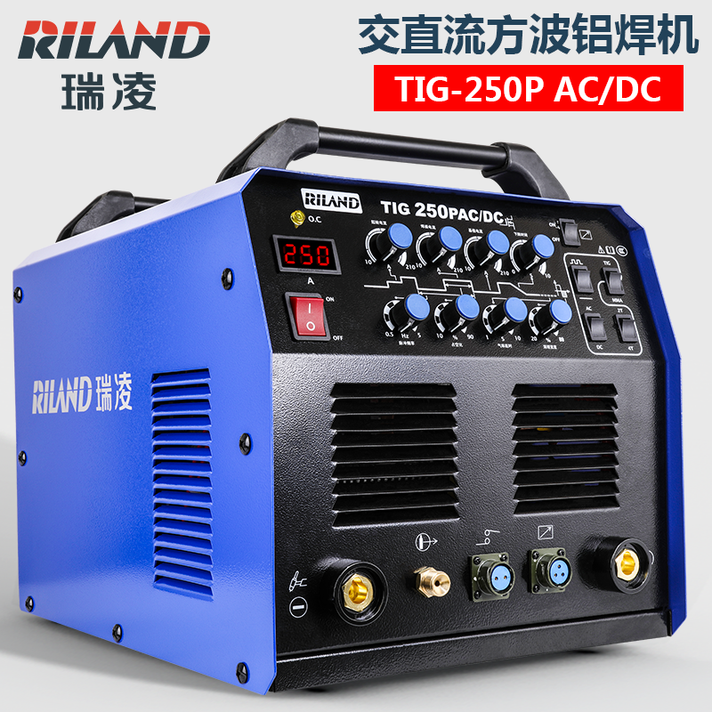 Ruiling WSE-250 AC/DC pulse square wave argon arc welding machine 220V aluminum welding machine TIG250P aluminum welding machine