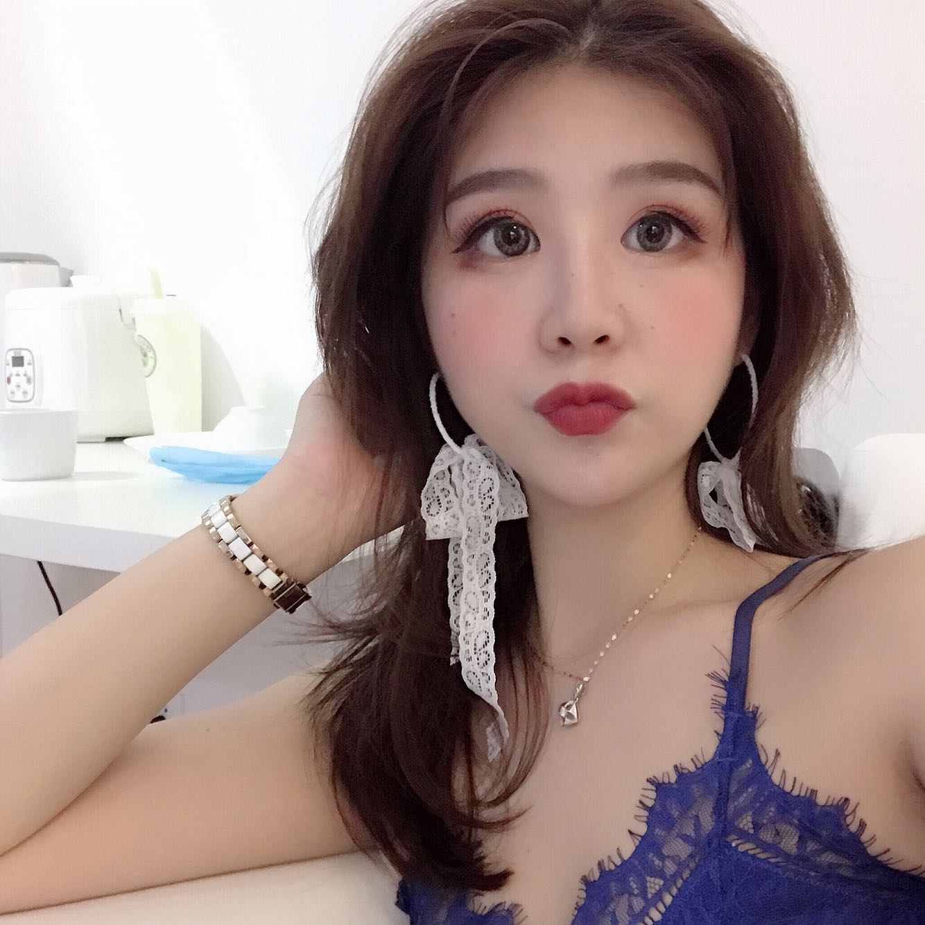 Lông mi gợi cảm quấn ngực áo bông đáy quần mà không có vành áo ngực tụ tập với ngực pad ống đồ lót đồ lót áo lót