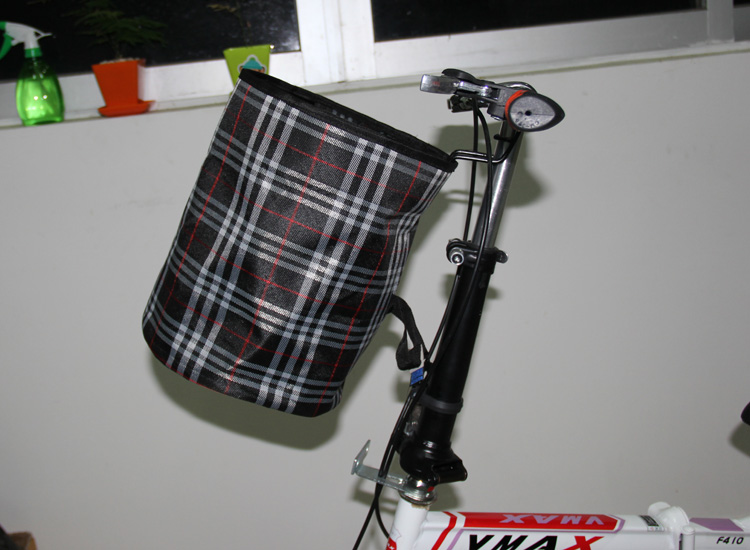 Panier pour vélo en toile - Ref 2268026 Image 5