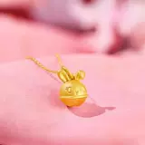 Латунное ожерелье, оберег на день рождения, колокольчик, подвеска с аксессуарами, подарок на день рождения, DIY, не выцветает