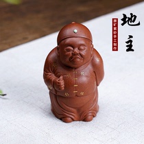 Ziyu Yixing Zisha tea set tea pet ornaments Xu Feng Yitao boutique handmade landlord can raise raw ore