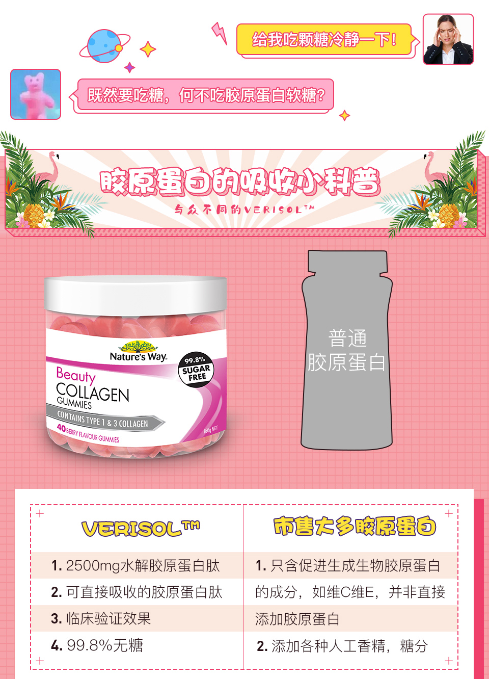 Nature's Way佳思敏胶原蛋白软糖