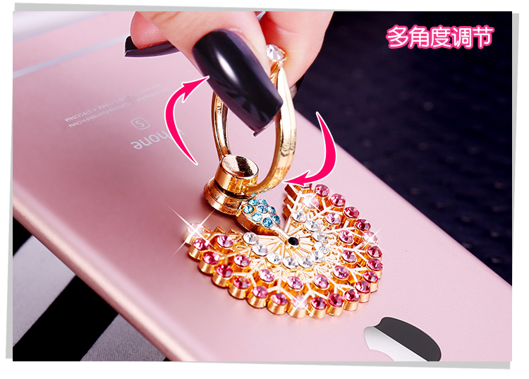 Vivox21s vòng đeo điện thoại di động hỗ trợ nhẫn khóa ngón tay khóa đeo vòng đeo tay nữ vivo đa chức năng thời trang mới - Nhẫn nhẫn nam vàng 18k