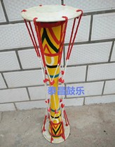 Special Price Dumping of Yao Ethnic Long drum Even Nanyao ethnic drum Miao Dance Drum ethnic drum pattern Size can be set