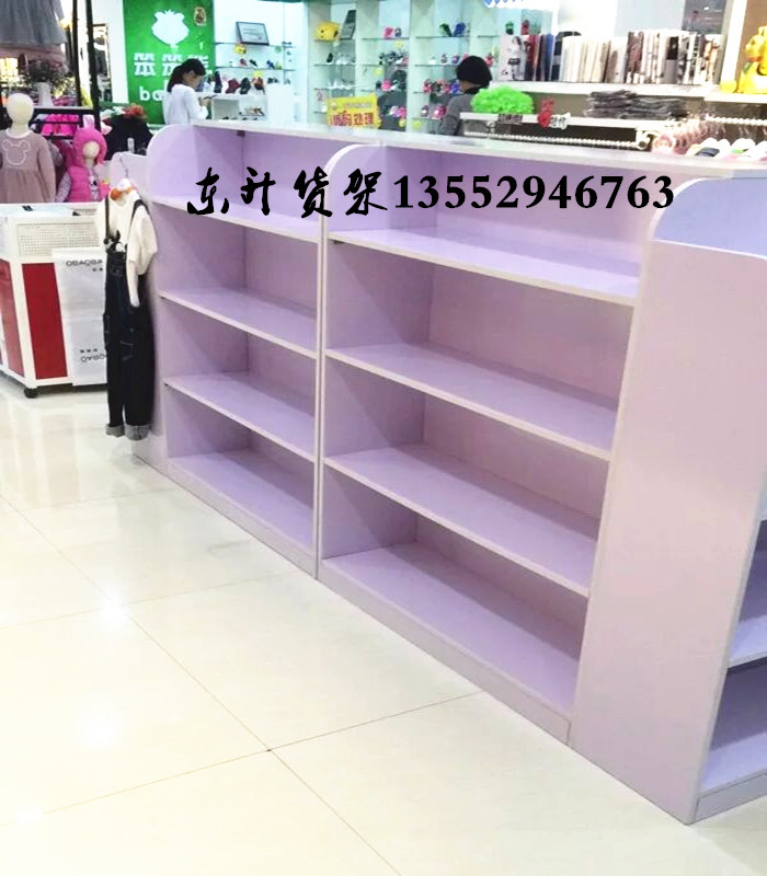 Trung tâm mua sắm bằng gỗ tủ giày bà mẹ và cửa hàng trẻ em kệ trưng bày tủ giày một mặt trẻ em trong đảo tủ đồ chơi sản phẩm tủ bên tủ sách