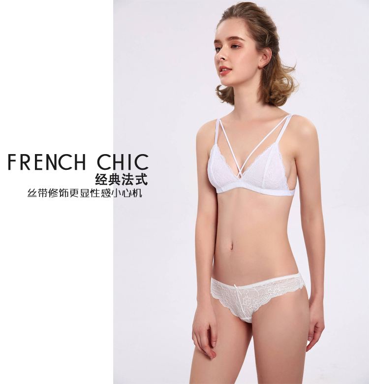 Đêm nửa loạt Châu Âu và Châu Âu INS gió AB cup mới không có vòng thép siêu mỏng ngực xuyên ren đồ lót bikini áo dú