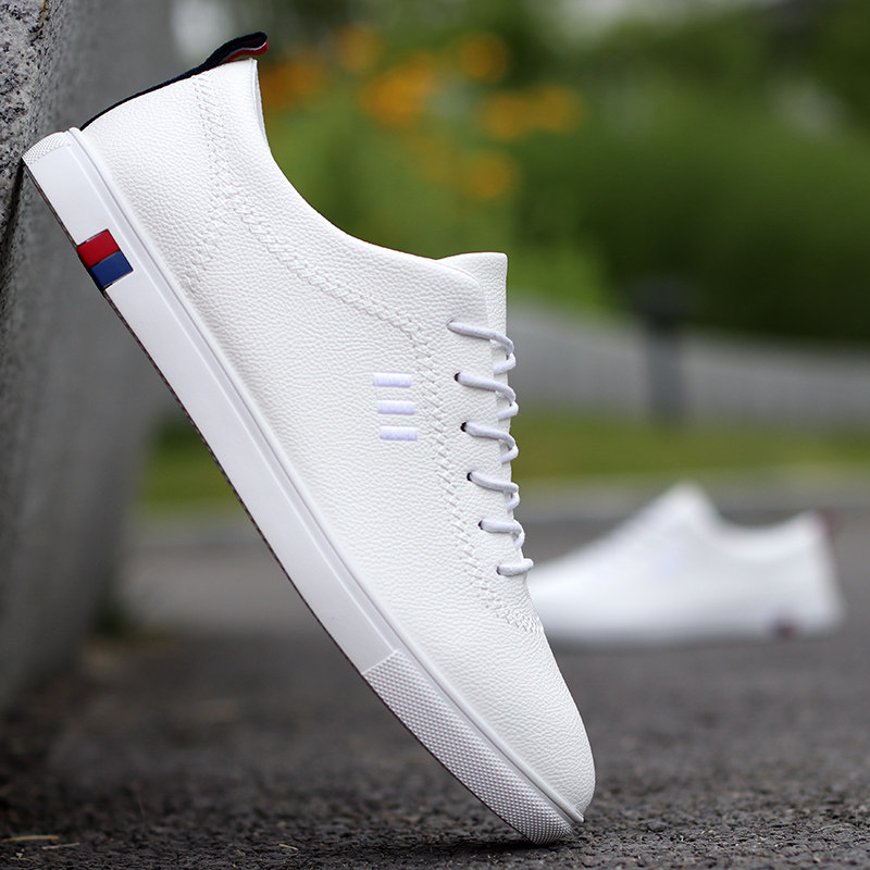 Hong Kong counter 2022 summer new white shoes men's shoes Korean fashion low-heeled all-match sneakers men's casual shoes