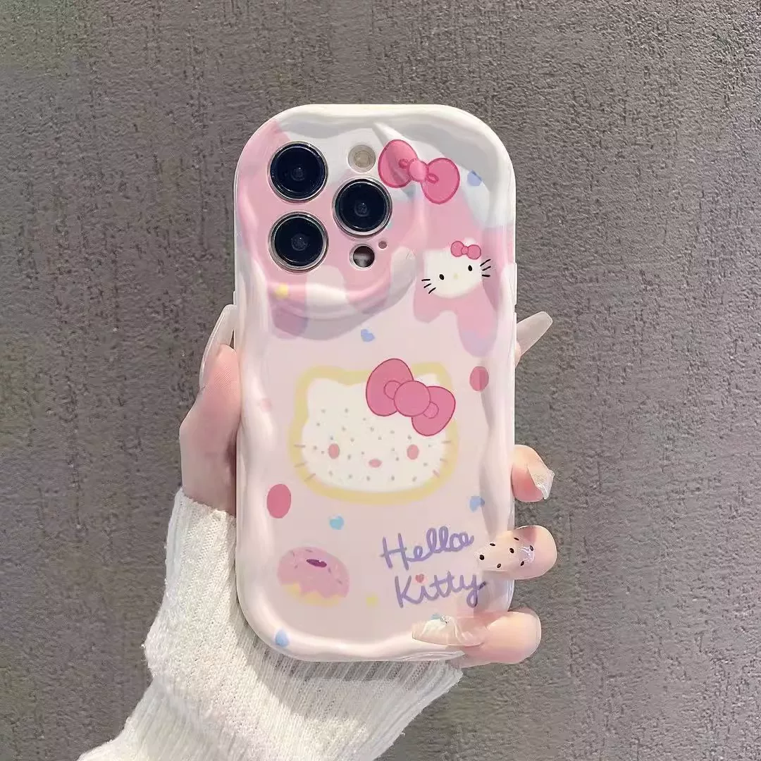 Apple, Hello Kitty, совместимый iPhone 16/15, чехол для телефона, iPhone12 Pro, 15promax, iphone, 12