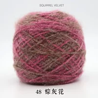 Коричневый Серый Цветок 48